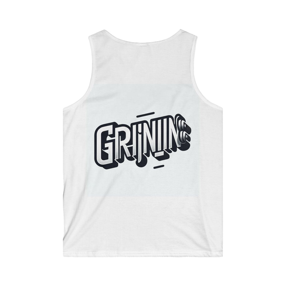 Men's Softstyle Tank Top (White)