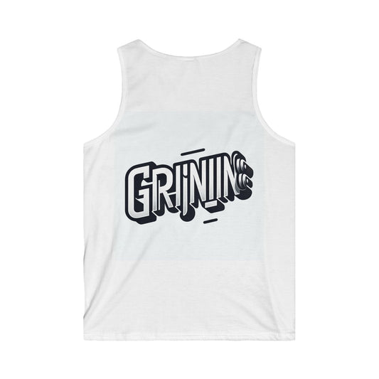 Men's Softstyle Tank Top (White)